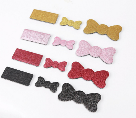 KAMIPITA Glitter Ribbon,Middle Ribbon,Small ribbon,Glittery material sparkling cutely) Stick-on Hair Accessories