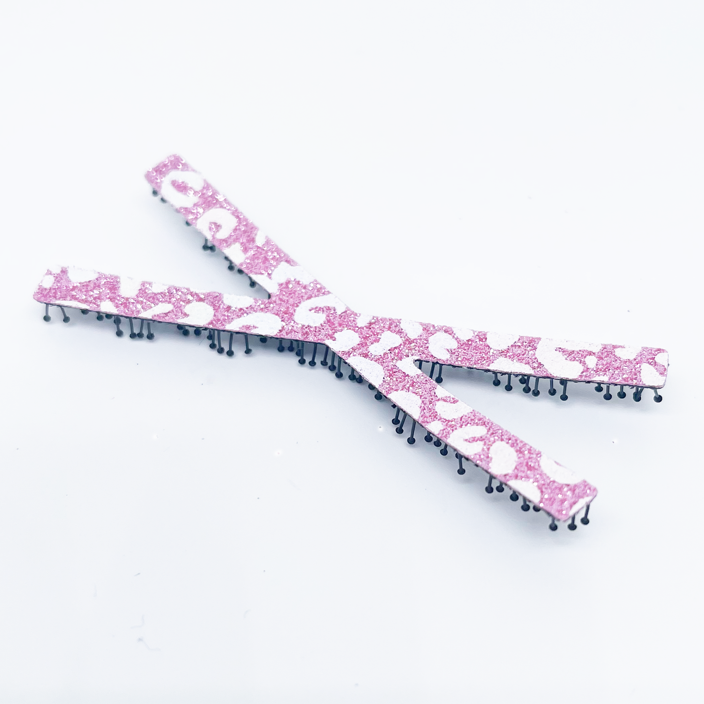 KAMIPITA Glitter Pattern Cross(X) 2pieces,Glittery material sparkling cutely) Stick-on Hair Accessories